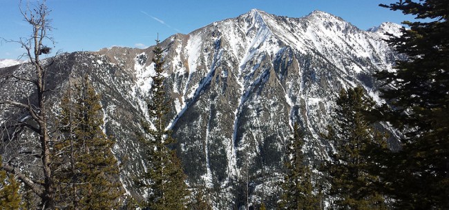 Peak 1 Canyon Gully