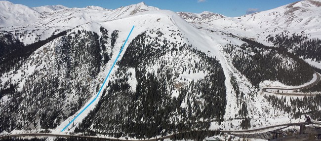 Widow Maker Loveland Pass CO