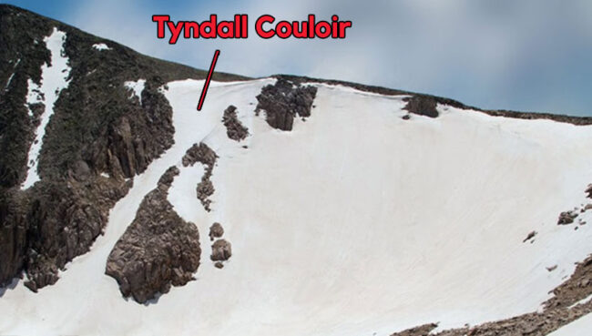 Tyndall Couloir