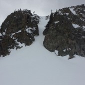 Peak One Northeast Couloir Closeup