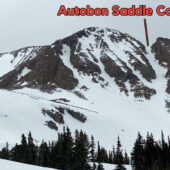 Autobon Saddle Couloir